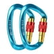 thumbnail image 4 of Paquete de 2 Clips de mosquetón de Bloqueo Sharpla resistencia 25KN Azul, 4 of 8