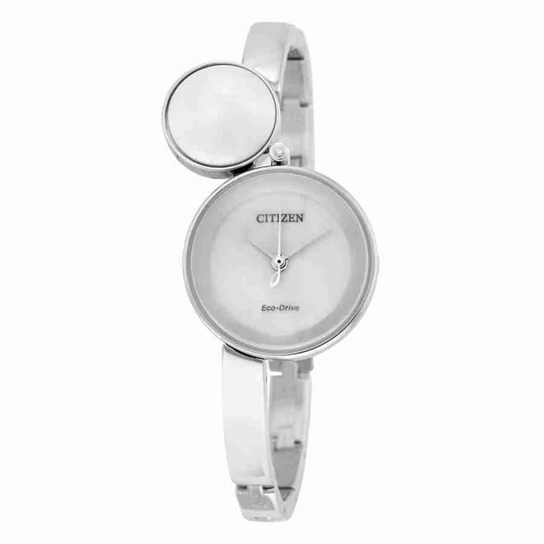 CITIZEN - Citizen Women's Eco-Drive Ambiluna Stainless Steel Watch - EW5490-83A - Walmart.com