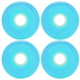HighDensity 70x42mm Blue Longboard Wheels, 80A hardness for Smooth