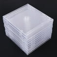 thumbnail image 4 of MasteelfCA 10PCS Transparent DVD Cases Portable CD Storage Boxes DIY CD Packages for Home Cinema Studio, 4 of 7