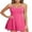 Pink, variant on SHEWIN Women One Piece Swimdress Tummy Control Bathing Suit with Skirt Pink L