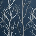 thumbnail image 4 of VCNY Home Kingdom Blue Branch Grommet Blackout Curtain, 40" x 63", 4 of 5
