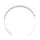 thumbnail image 1 of Diadema para Mujer con Hileras Finas y Temperamentales Hecha a Mano Yashi 69794, 1 of 5