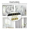 thumbnail image 6 of WSBArt 12pcs Gold Metal Shower Curtain Hooks, Rust Proof Shower Rings for Shower Curtain Liner, Hollow Ball Shower Hooks for Curtain Accessories and Bathroom Shower Rod, 6 of 6