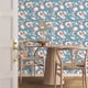 thumbnail image 3 of 1 Roll Of Large Flowers Printed Thickened Moisture-proof Wallpaper, Self-adhesive Waterproof, Removable Self-adhesive Residue-free Wallpaper, For Home Decoration Background Wallpaper, 47.2x15.8inches, 3 of 5