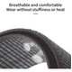thumbnail image 3 of Correa Deportiva para Apple Watch, Nylon Premium Texturizado, Resistente al Agua, Unisex, Compatible con Todas las Series, 3 of 5
