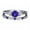 J-Blue, variant on Rinsvye Gemstone Gold Ring Gemstone Womens Thumb Ring Rose Rings Chunky Ring Wave Rings E Ring Spoon Rings