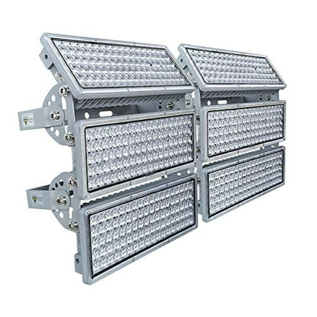 

Kekeou 300W LED Flood Light 2 Pack 6000LM Super Bright Stadium Flood Light Outdoor Stadium Light with 3 Adjustable Heads 6500K IP67 Waterproof for Playground Lawn