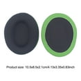 thumbnail image 2 of Yucurem Replacement Ear Pads Cushions for Hyperx Cloud 1/2/3/Pro/Core/Alpha(Green), 2 of 10