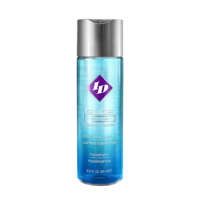 Lubricante personal ID Glide a base de agua, 65 ml, para hombres y mujeres