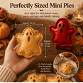 thumbnail image 2 of Mini Pie Molds, Halloween Mini Pie Mold, Hand Pie Molds For Baking, Spooky‑Theme Pocket Pie Maker, Halloween Baking Supplies For Seasonal Home Baking & Party Food Prep-D, 2 of 8