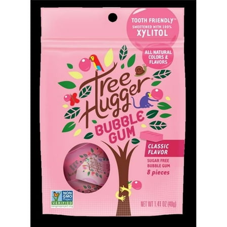 Tree Hugger  Classic Sugar Free Bubblegum
