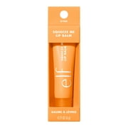 e.l.f. Squeeze Me Lip Balm, Peach, 0.21oz
