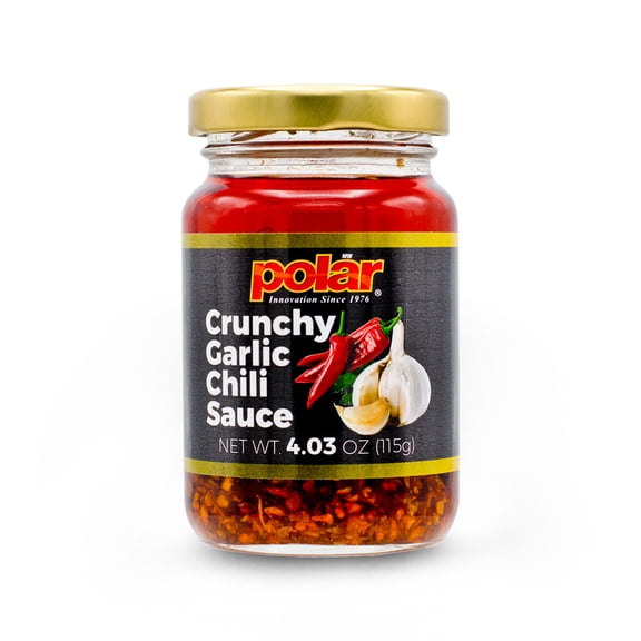 MW Polar CrunchyGarlic Chili Sauce 4.03oz (Pack of 12)