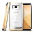 thumbnail image 2 of Samsung Galaxy S8 Case, Clayco [Iris Series] Hybrid Protective Clear Case for Samsung Galaxy S8 2017 Release-Gold, 2 of 6