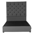 thumbnail image 2 of Box Base cama Individual + Cabecera Capri Gris, 2 of 6