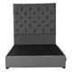 thumbnail image 2 of Box Base cama Individual + Cabecera Capri Gris, 2 of 6