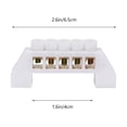 thumbnail image 3 of Bloque de terminales de latón del tornillo del alambre de la distribución eléctrica del diseño del puente 10pcs, 3 of 5