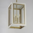 thumbnail image 2 of 30058CLWTGLD-Maxim Lighting-Neoclass - 4 Light Outdoor Pendant-20 Inches Tall and 12 Inches Wide-White/Gold Finish, 2 of 2