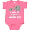 thumbnail image 3 of Inktastic Best Mawmaw Ever Grandchild Boys or Girls Baby Bodysuit, 3 of 5