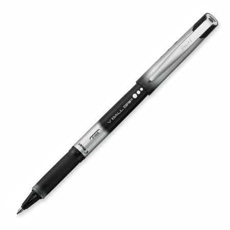 Grip Liquid Ink - Pilot, PIL35570DZ, VBall Grip Liquid Ink Rollerball Pens, 1 Dozen