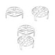 thumbnail image 5 of Billuyoard Soporte para cesta de salvamanteles de acero inoxidable para olla de cocina Cocina y Comedor, 5 of 6