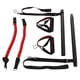 thumbnail image 5 of Kit de barra de pilates portátil con banda de resistencia ajustable, equipo de ejercicio de yoga para entrenamiento de pilates, 2 tubos de correas, 5 of 14