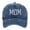 Navy, variant on Riforla MOM Embroidered Printed Baseball Cap Vintage to Make Old Cap Mens Womens Hats Pink