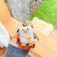 thumbnail image 4 of Compatible con Airpods Case, silicona 3D Animal Cute Penguin Chicken Duck Reindeer Piggy Fun Cartoon Character Airpod Cover (AirPods 1,2, Chicken with Bag) JAMW Sencillez, 4 of 5
