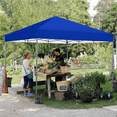 thumbnail image 6 of Topeakmart 12x12ft Commercial Pop-up Canopy Tent with Adjustable Height for Outdoor, Blue, 6 of 13