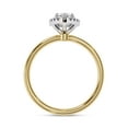thumbnail image 7 of IGI Certified Lab Grown Diamond Halo Solitaire Engagement Rings for Women, Center 9x6mm Pear Cut Anniversary Wedding Rings In 18K Solid Yellow Gold F-G, VS-SI Quality (1.35 Cttw) Ring Size-6.5, 7 of 7