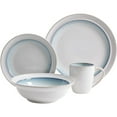 thumbnail image 2 of Gibson Elite Lawson 16 Piece Dinnerware Set, Teal, 2 of 5