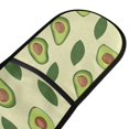 thumbnail image 2 of Dailycode Double Sided Oven Mitt with Loop Heat Resistant Kitchen Long Potholders 7" x 35" Avocado Fruit and Leaf, 2 of 6