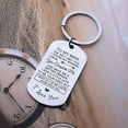 thumbnail image 7 of Valentines Day Gifts for Men To My Man, Keychain Anniversary for Him Husband Gifts from Wife Birthday Gifts for Boyfriend Key Ring, 7 of 7