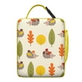 thumbnail image 6 of Hedgehog Insulated Lunch Bag Box Student Reusable Lunch Bag with Water Bottle Holder Lunch Box Containers Office Camping, 6 of 6