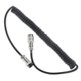 thumbnail image 2 of 8Pin Coiled Extension Microphone Cord 8Core Aviation Male Plug to 8Core Aviation Female Plug Cable, 2 of 6