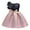 Pink, variant on JoyHoop Girls Satin Princess Dress Off-Shoulder Solid Gown for Kids Clothes Performance Party Infant Dresses Costumes Vestidos Children