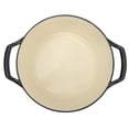 thumbnail image 6 of Kenmore Oak Park 5Qt Cast Iron Dutch Oven Casserole With Lid With Metallic Enamel - Blue, 6 of 8