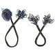 thumbnail image 3 of 2 pinzas para el pelo para mujer, pinzas francesas para el pelo, accesorio para hacer moños, pinzas para el pelo con flores., 3 of 6