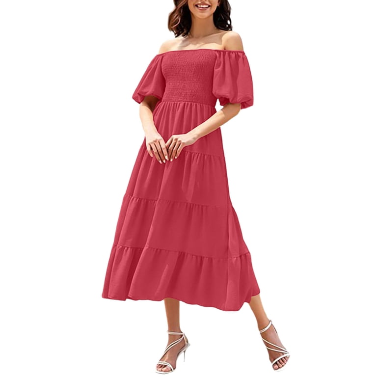 flowy red dress Sparkling Gown With Slit Design want to arouse delight in your loved one or just want to look sexy Red Dress Flowy Dresses For