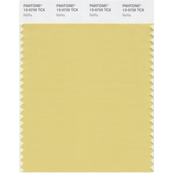 PANTONE SMART 13-0725X Color Swatch Card, Raffia