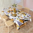 thumbnail image 4 of Halloween Sweets and Witchy Elements Rectangle Tablecloth 60"x102",Waterproof Polyester Rectangle Table Cloth, Wipeable Spillproof Polyester Tablecloth for Dining, Camping, Indoor and Outdoor, 4 of 6