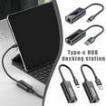 thumbnail image 3 of Adaptateur USB C vers Ethernet Type-C 3.0 vers RJ45 Réseau 100/1000Mbps Gigabit S H4A0, 3 of 8