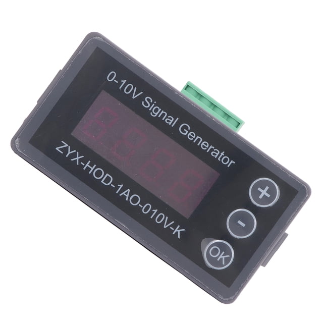 Generador de señal ajustable, generador de señal de voltaje Simulador analógico de voltaje de 0 a 10 V Simulador de voltaje ajustable Tecnología de vanguardia