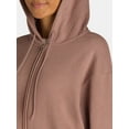thumbnail image 2 of No Boundaries Oversized Zip Hoodie, Women’s, 2 of 5