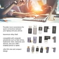 thumbnail image 3 of Convertisseurs USB, 16 Pcs Adaptateurs USB Portables Compacts pour Connexion, 3 of 7