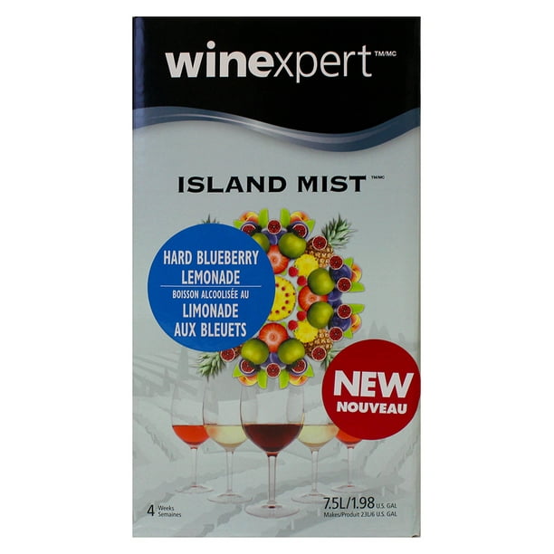 Island Mist Hard Blueberry Lemonade 7.5L Wine Kit