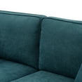 thumbnail image 6 of BSHTI 61 inch modern Upholstered Sofas Love Seater with Nails and Armrests(Green), 6 of 6