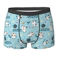 thumbnail image 6 of Men's Boxer Briefs, Cute Cow Butterfly Tree Soft Comfy Mens Underwear Boxer Briefs Breathable With Widen Waist, 6 of 7
