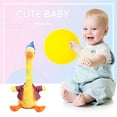 thumbnail image 2 of Dancing Duck Doll Sing Record Repetir juguetes parlantes para bebés y niños (Rojo B) Likrtyny juguetes de los niños, 2 of 7